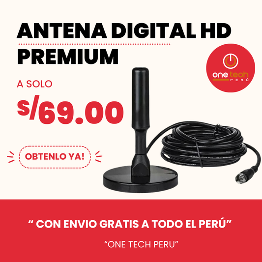 ANTENA DIGITAL HD PREMIUM