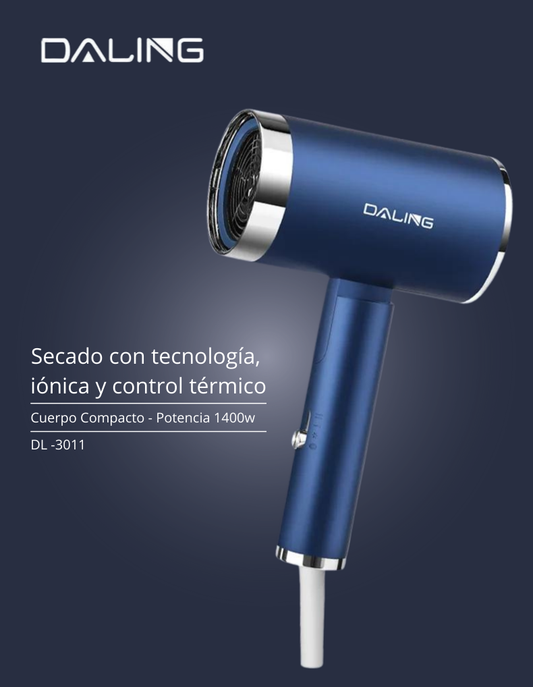 SECADORA DE CABELLO PLEGABLE - PREMIUN